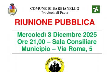 Seconda Riunione Pubblica progetto &quot;Controllo di Vicinato&quot;