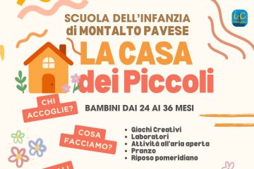 " La casa dei Piccoli" - Iniziativa educativa per i bimbi dai 24 ai 36 mesi